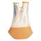 Hello Honey® 8" Multicolor Chromatic Harmony Stoneware 2 Opening Vase